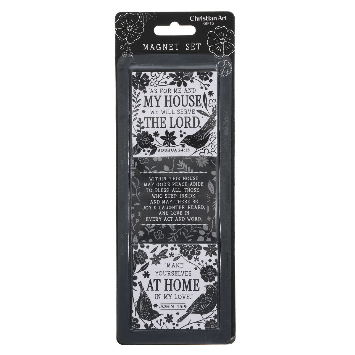 As for Me and My House Three-Piece Magnetic Set