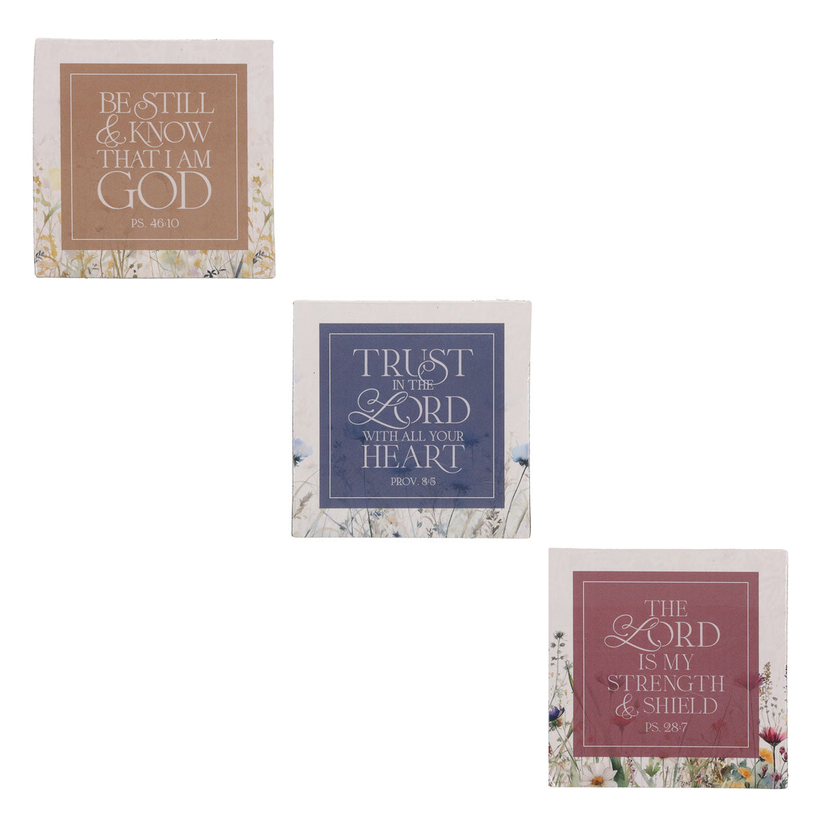 Be Still and Know Three-Piece Magnetic Set