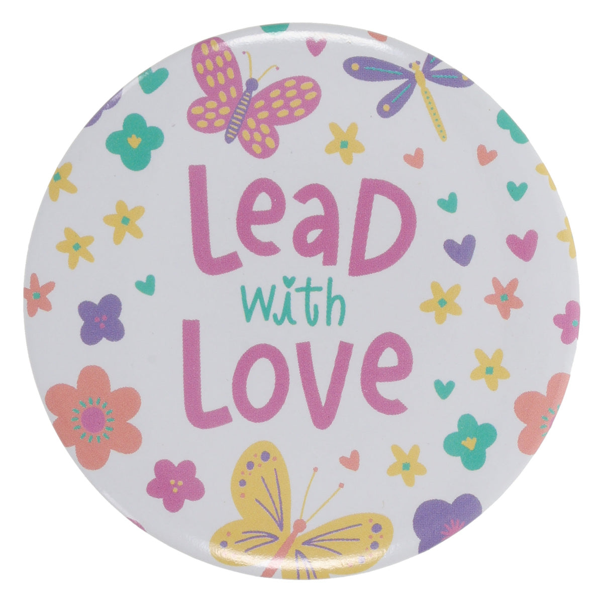 Lead with Love Pocket Mirror