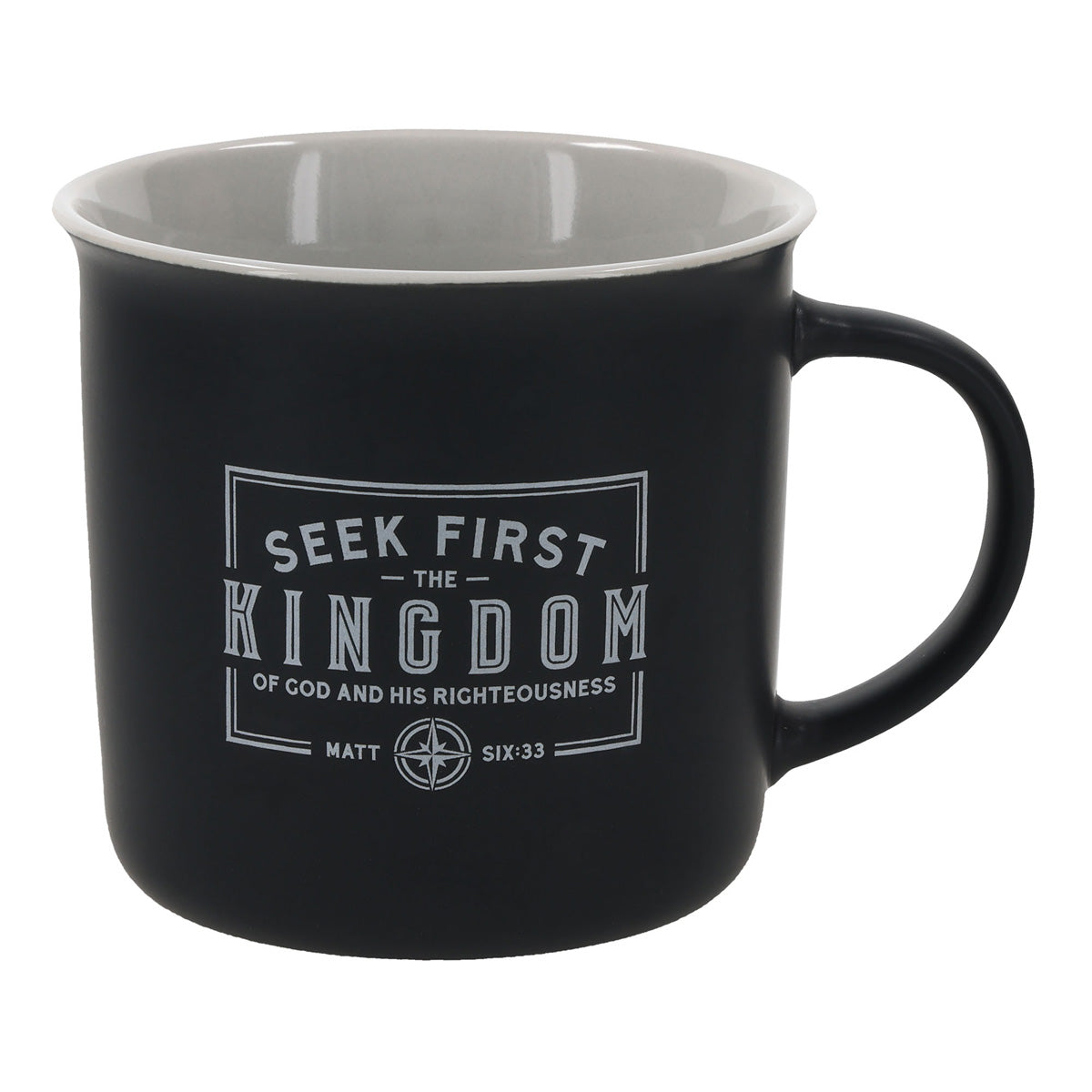 Seek First the Kingdom of God and His Righteousness Ceramic Mug