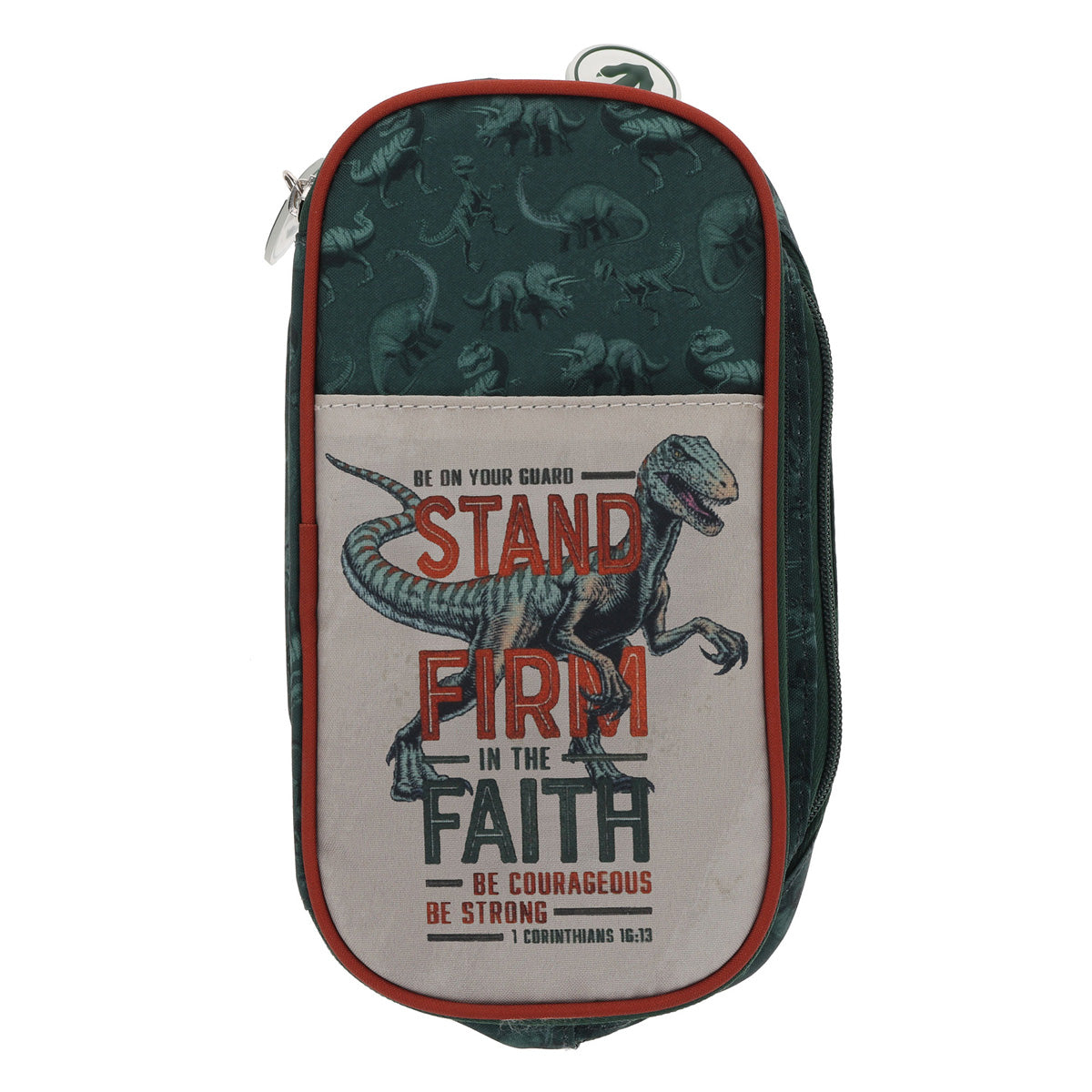 Stand Firm in the Faith, Be Courageous Be Strong Pencil Case