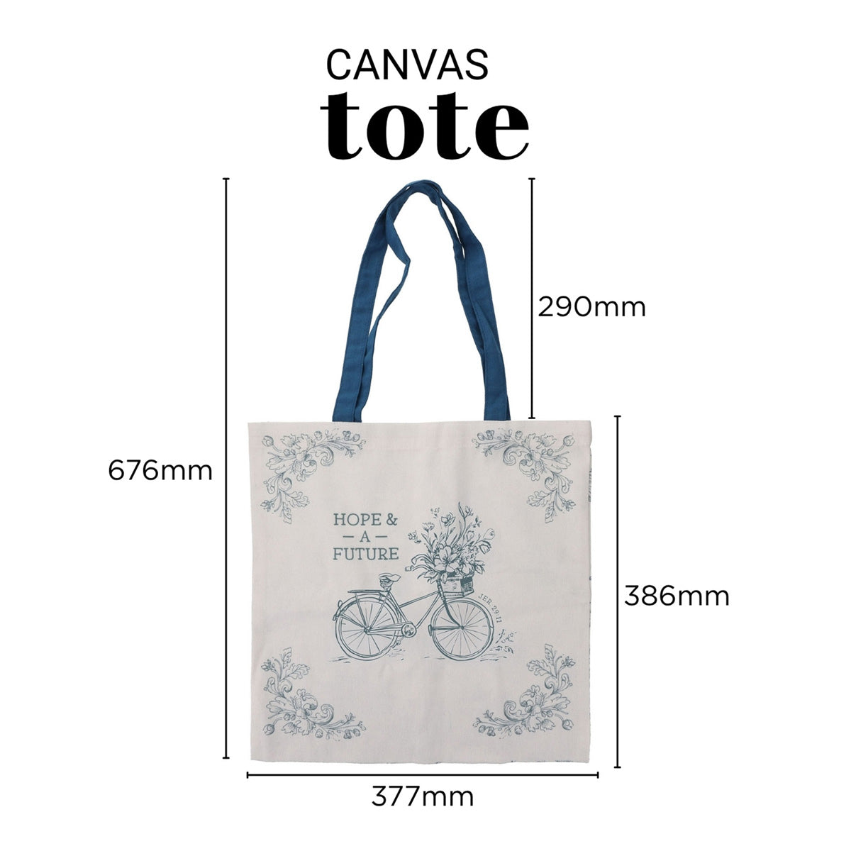 Hope and a Future Canvas Tote Bag