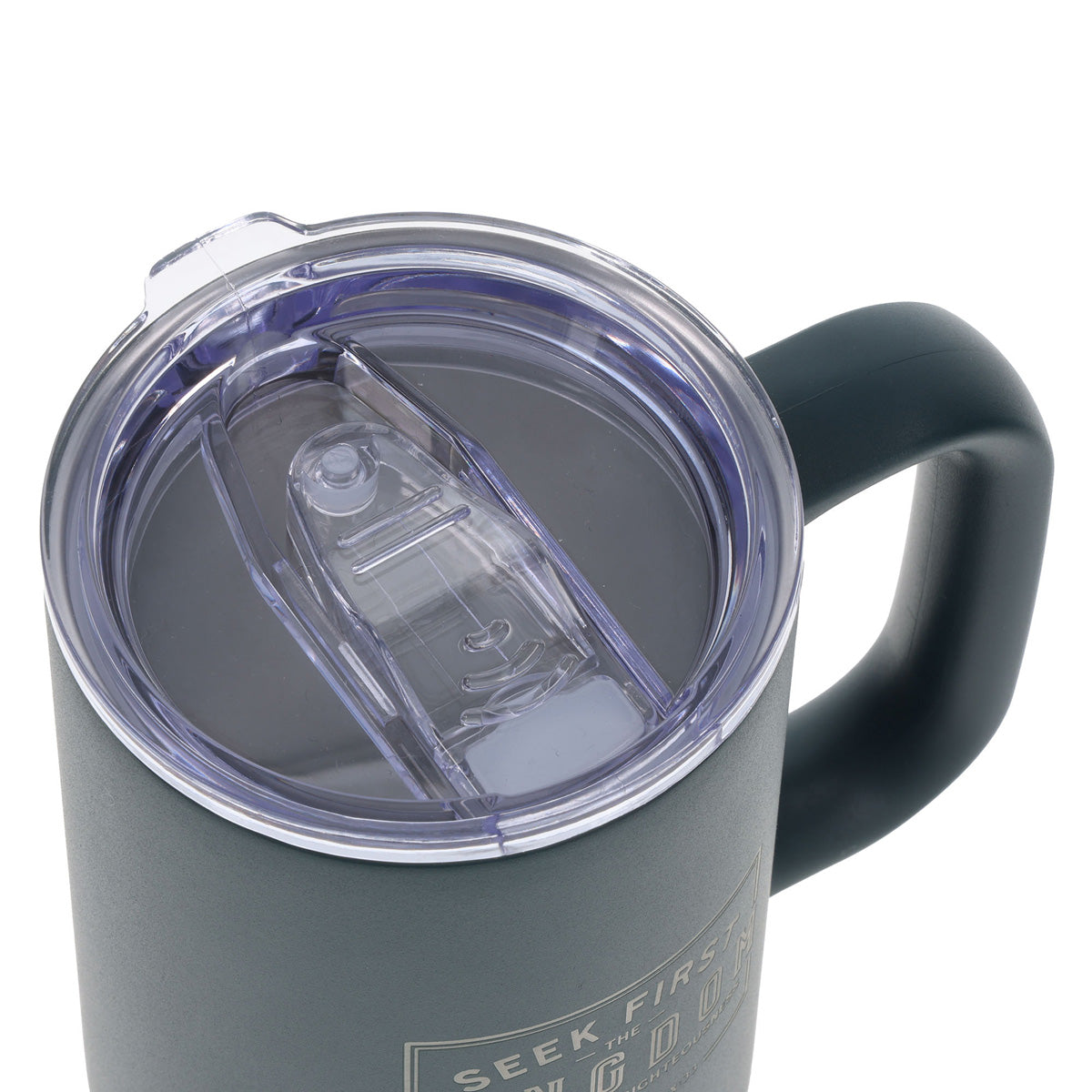 Seek First the Kingdom of God and His Righteousness Stainless Steel Travel Mug