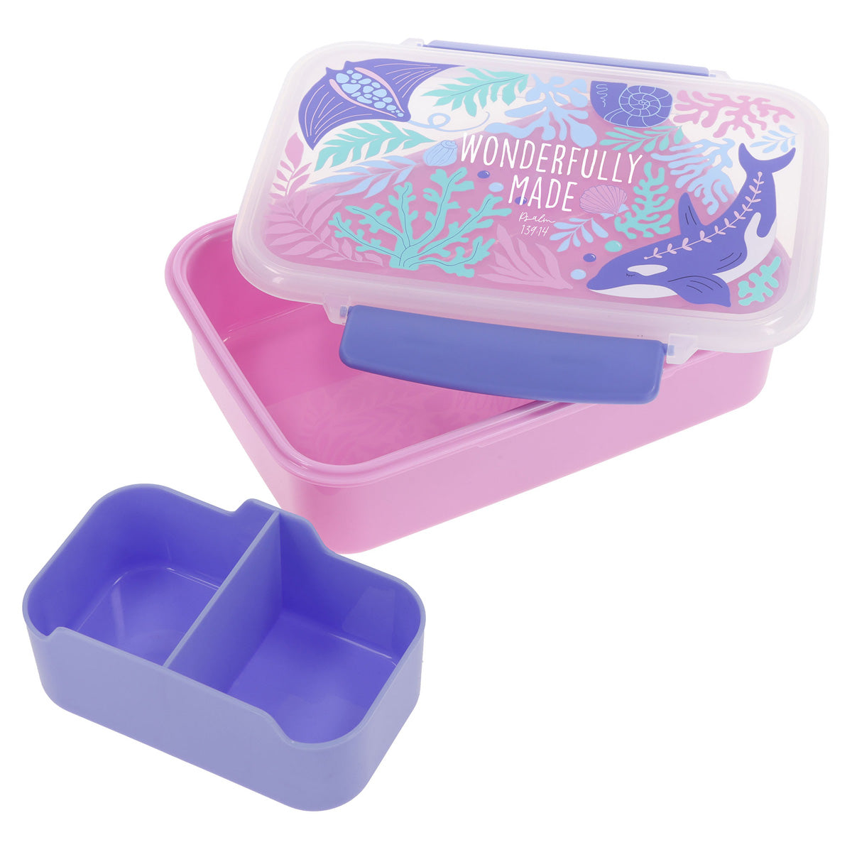 Wonderfully Made Plastic Lunch Box