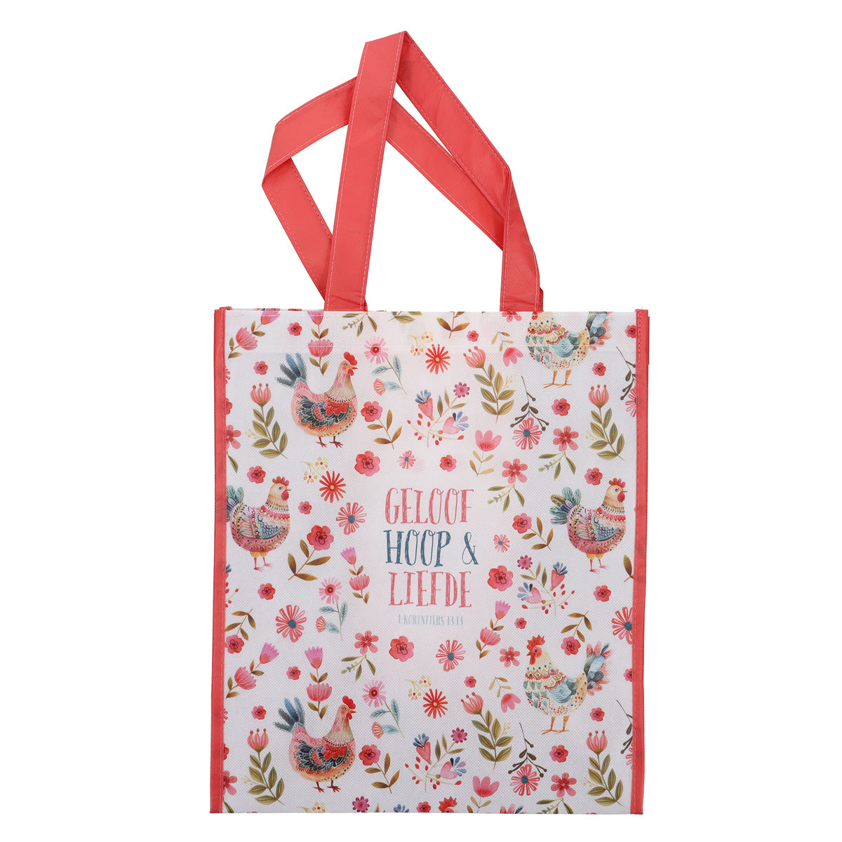 Geloof Hoop en Liefde Afrikaans Non-Woven Tote Bag