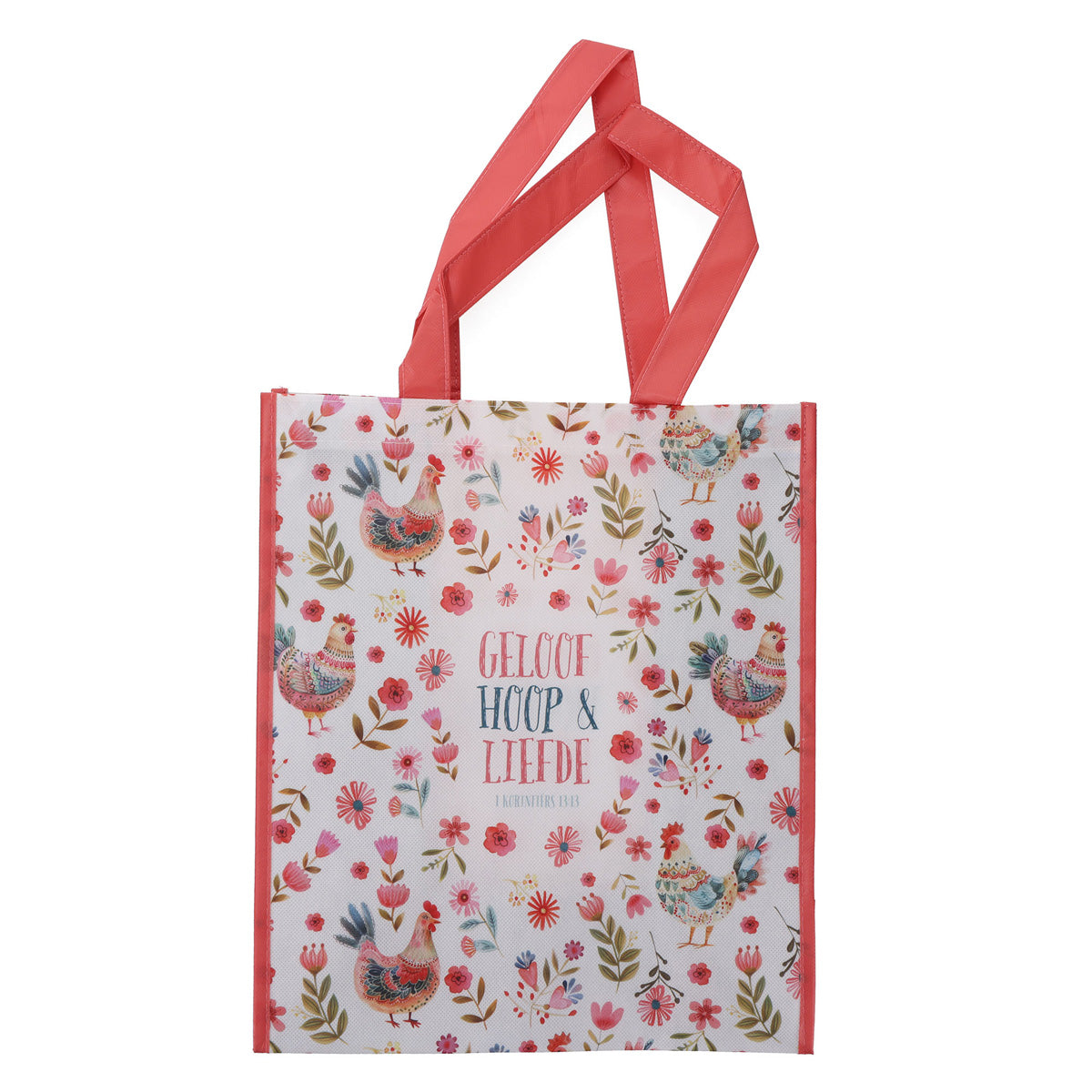 Geloof Hoop en Liefde Afrikaans Non-Woven Tote Bag