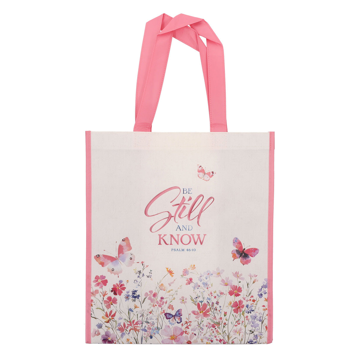 Be Still and Know Non-Woven Tote Bag