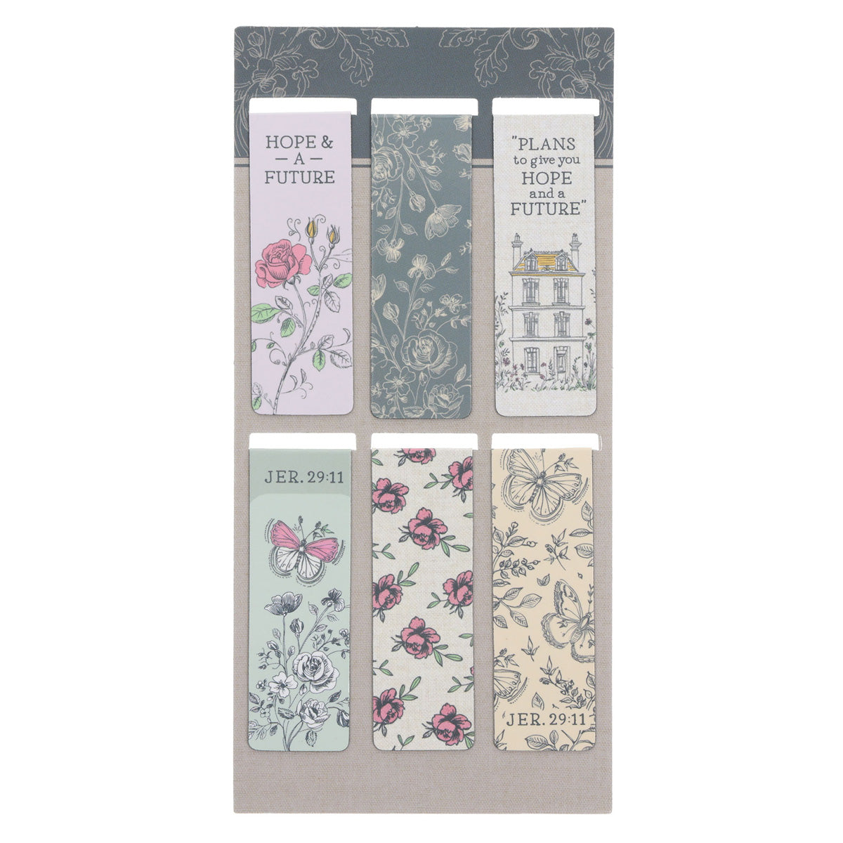 Hope and a Future Six-Piece Magnetic Bookmark Set