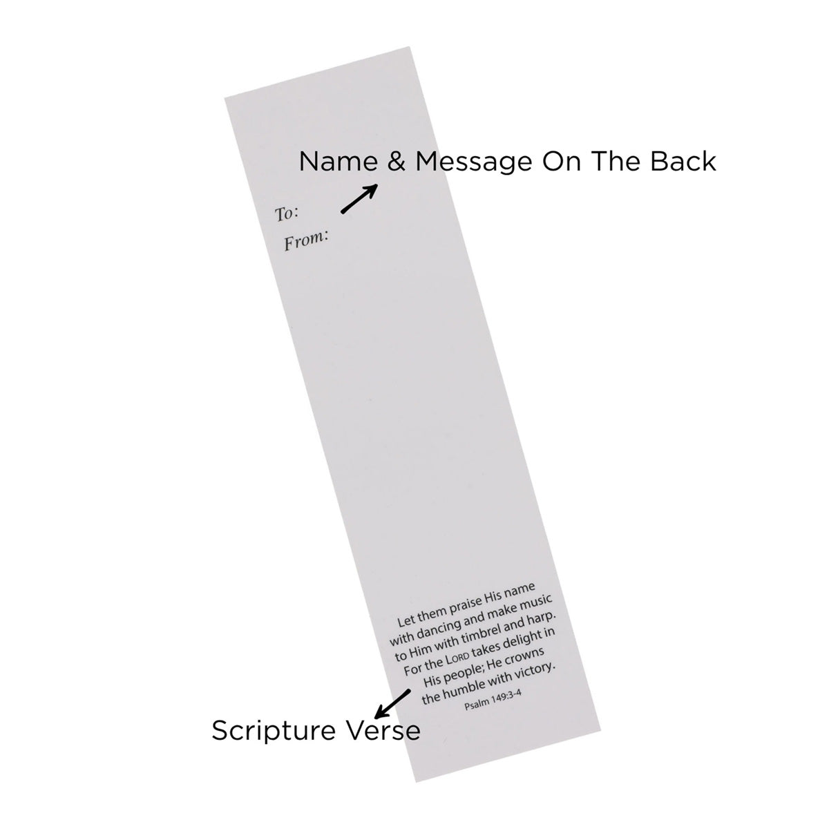 Let Them Praise His Name Ten-Piece Sunday School Bookmark Set