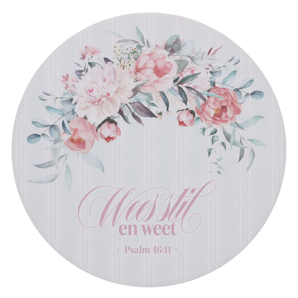 Wees Stil en Weet Afrikaans Ceramic Trivet