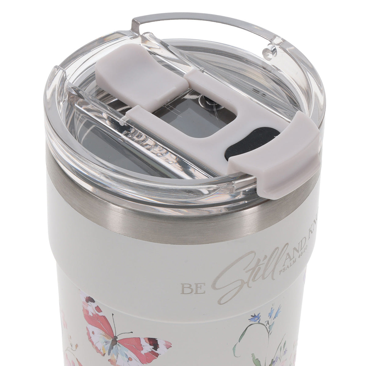 Be Still and Know Stainless Steel Travel Mug