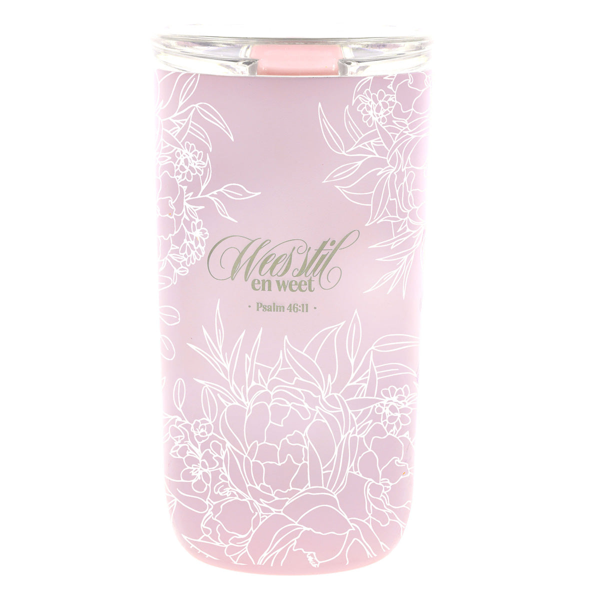 Wees Stil en Weet Afrikaans Stainless Steel Travel Mug