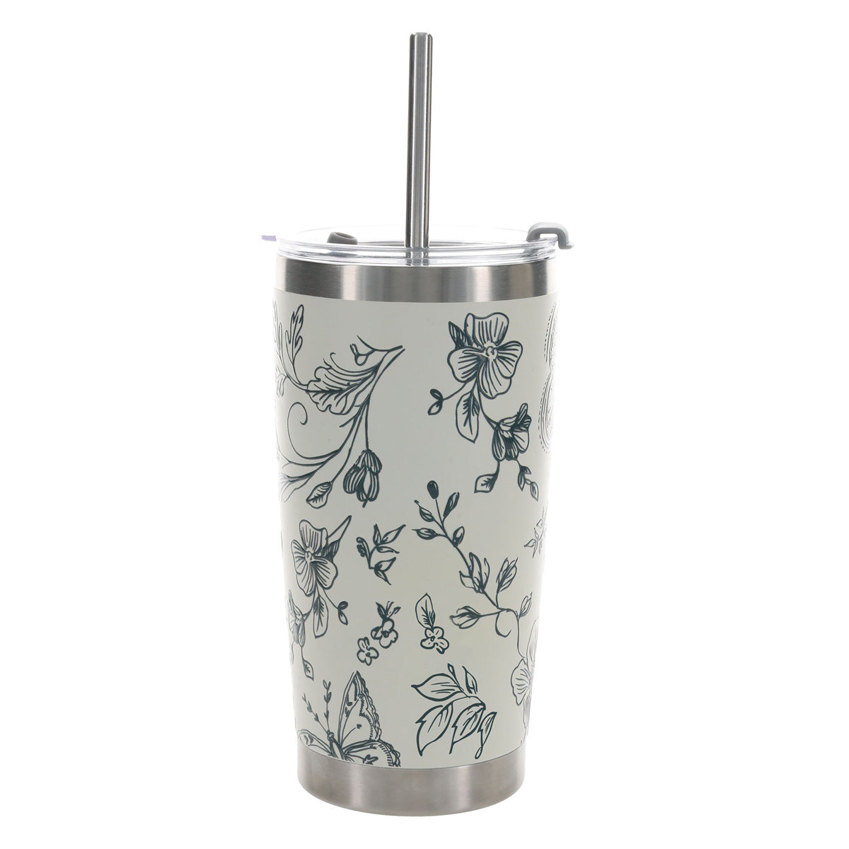Travel Mug - Hope and a Future (Stainless Steel, with Straw)