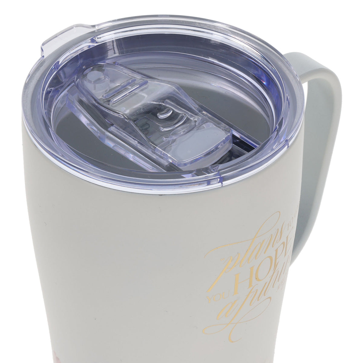 Travel Mug - Hope and a Future (Stainless Steel, with Handle)