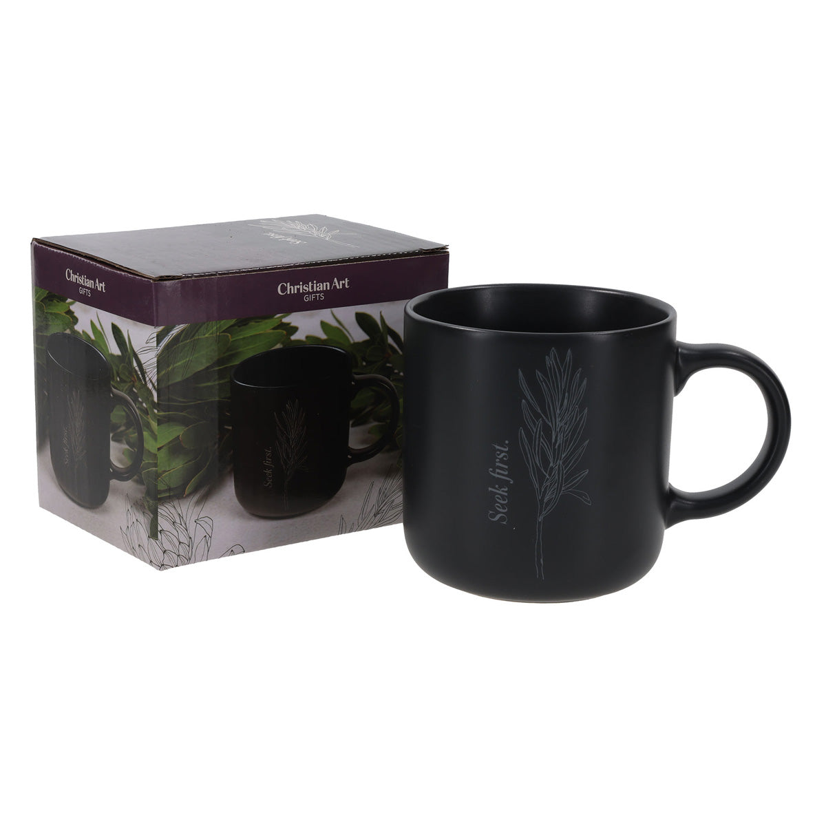 Seek First Ceramic Mug