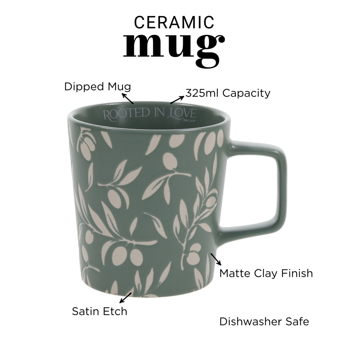 Rooted in Love Ceramic Mug