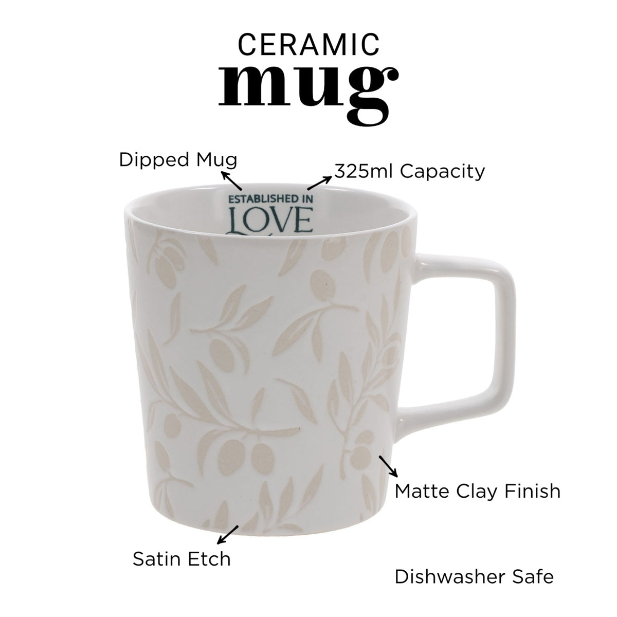 Established in Love Ceramic Mug