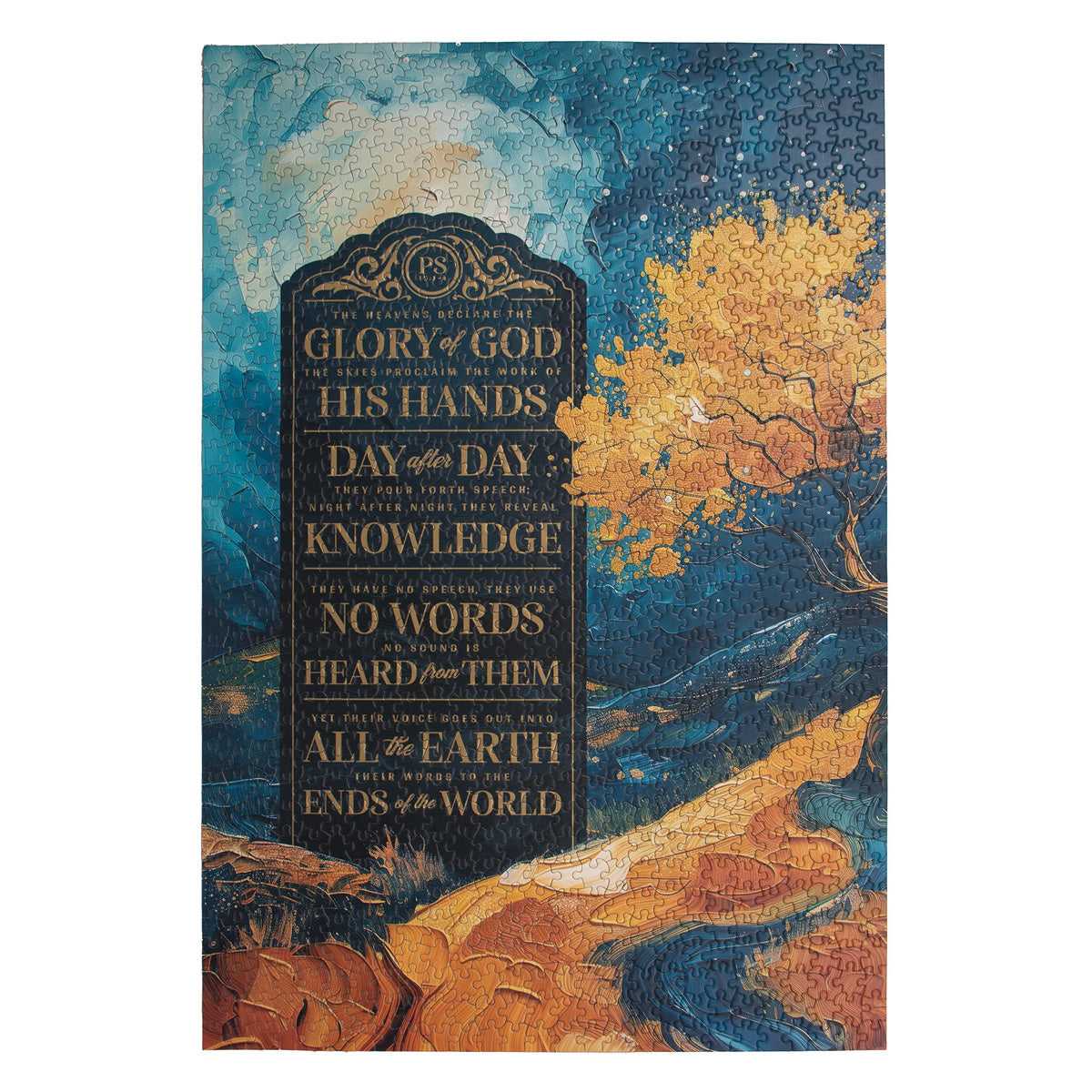 Glory of God 1000-Piece Cardboard Puzzle