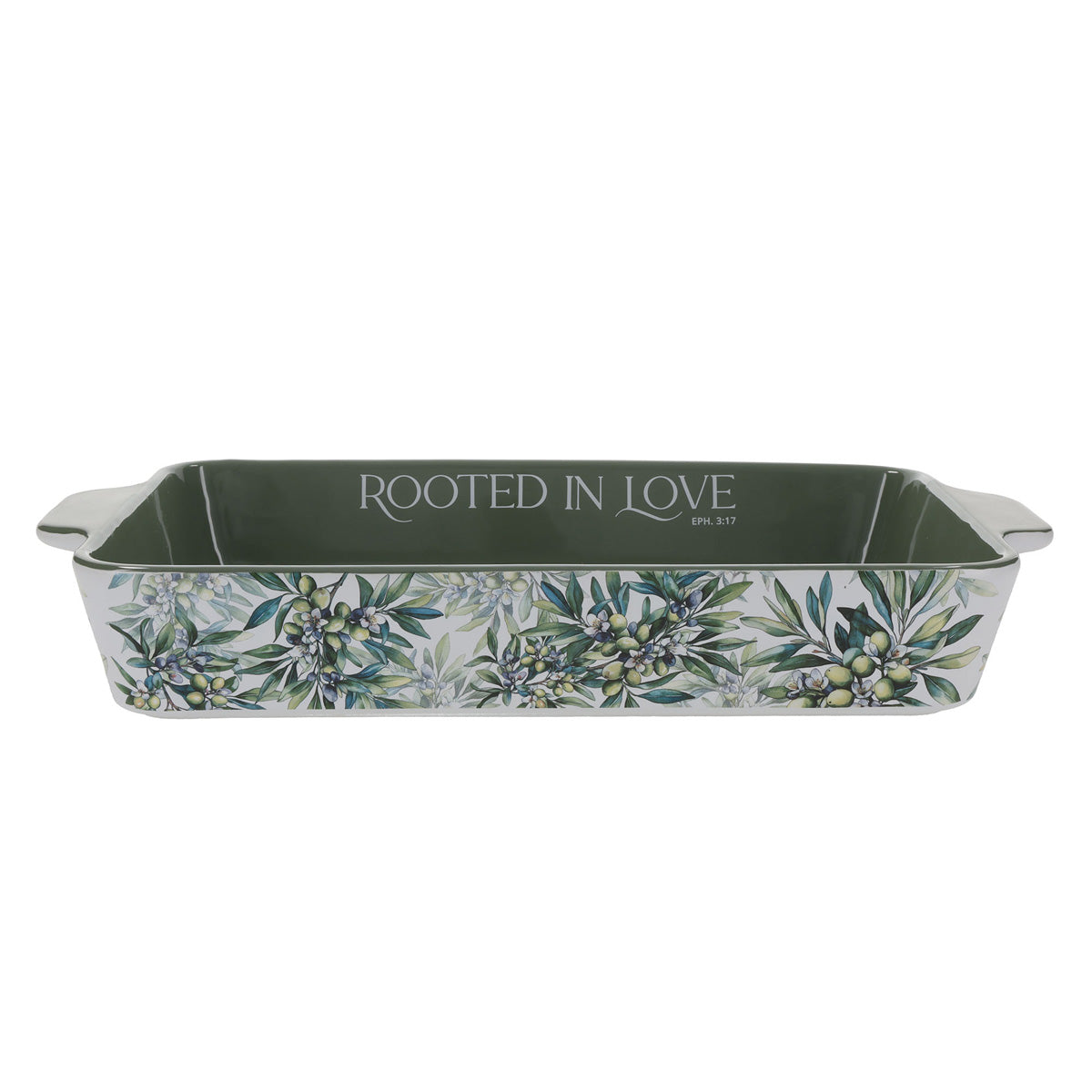 Rooted in Love Ceramic Oven Dish