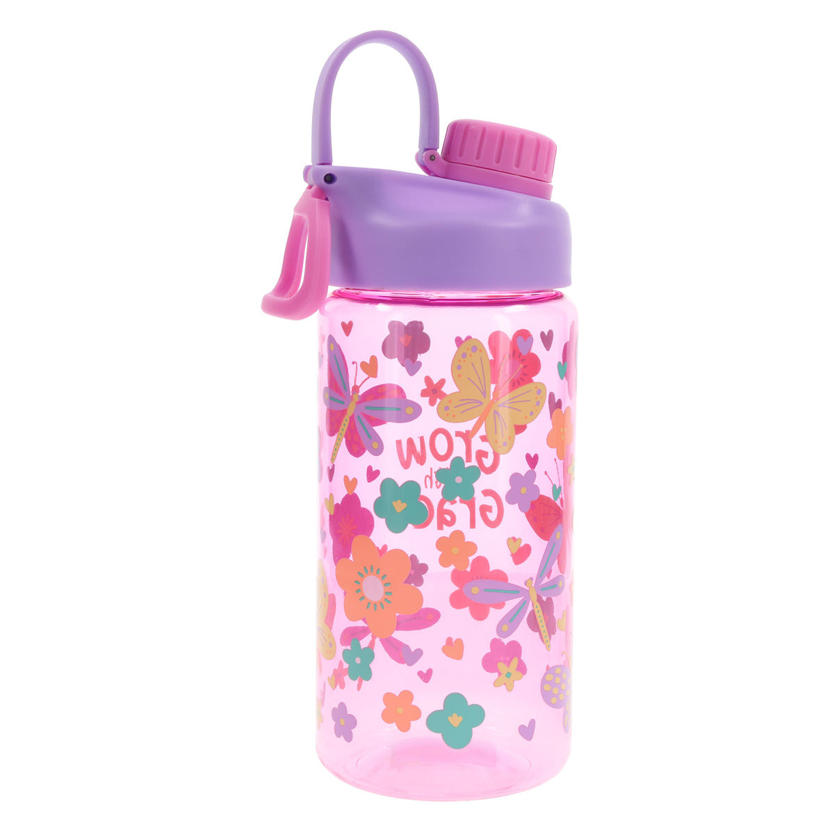 Grow with Grace Plastic Water Bottle