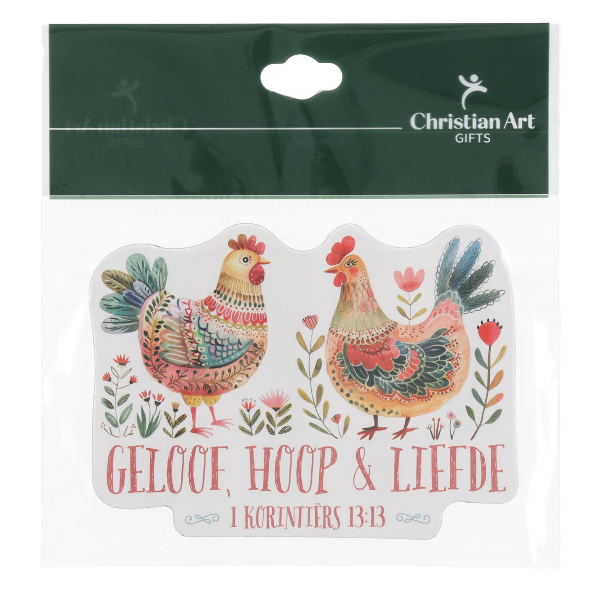 Geloof, Hoop en Liefde Afrikaans Magnet