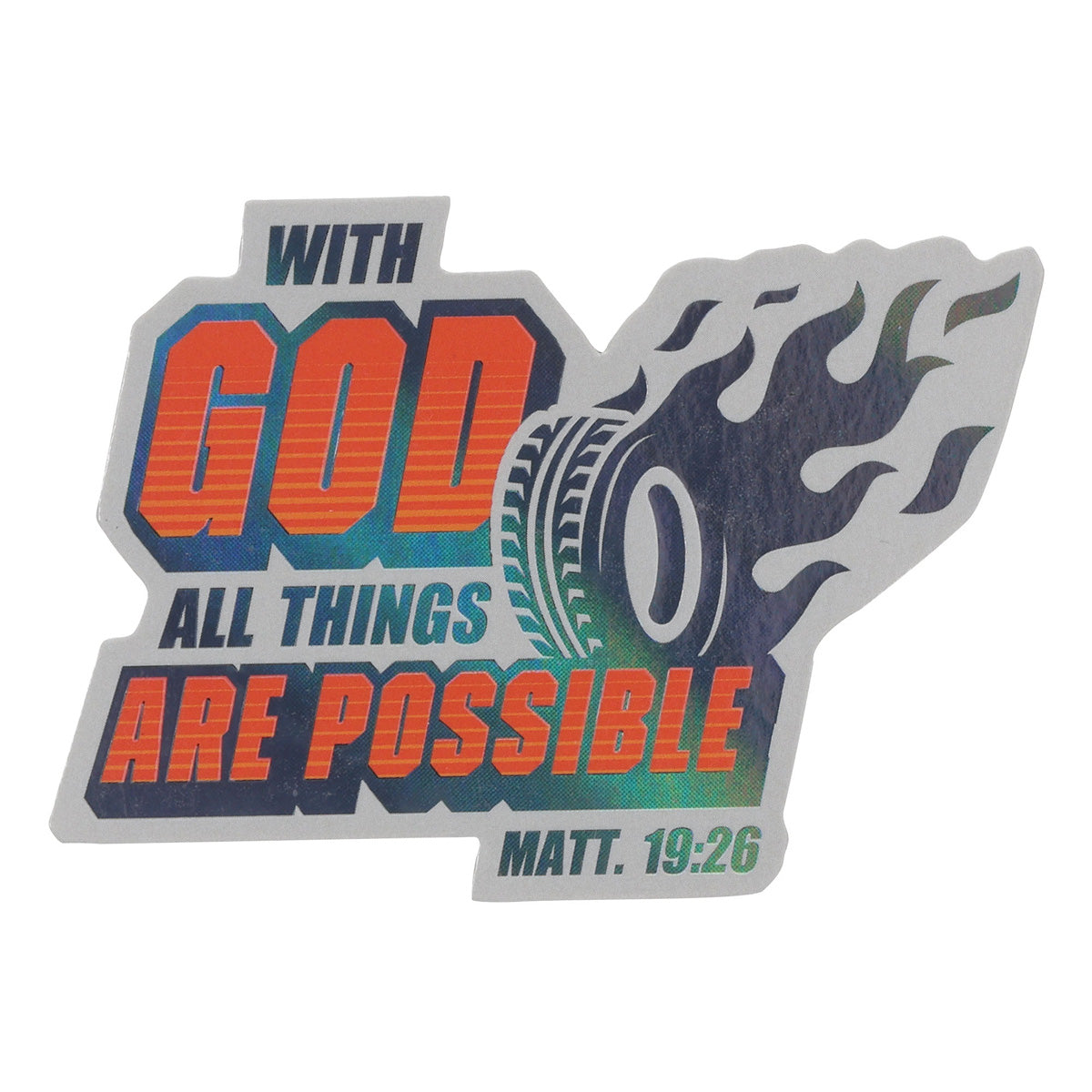 With God All Things Are Possible Magnet