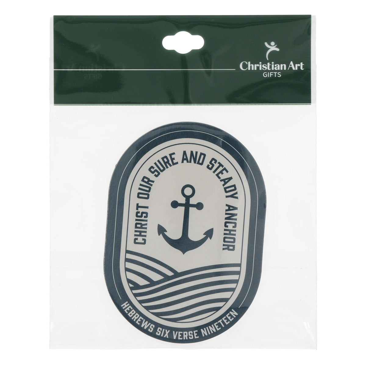 Christ Our Sure and Steady Anchor Magnet with a Message