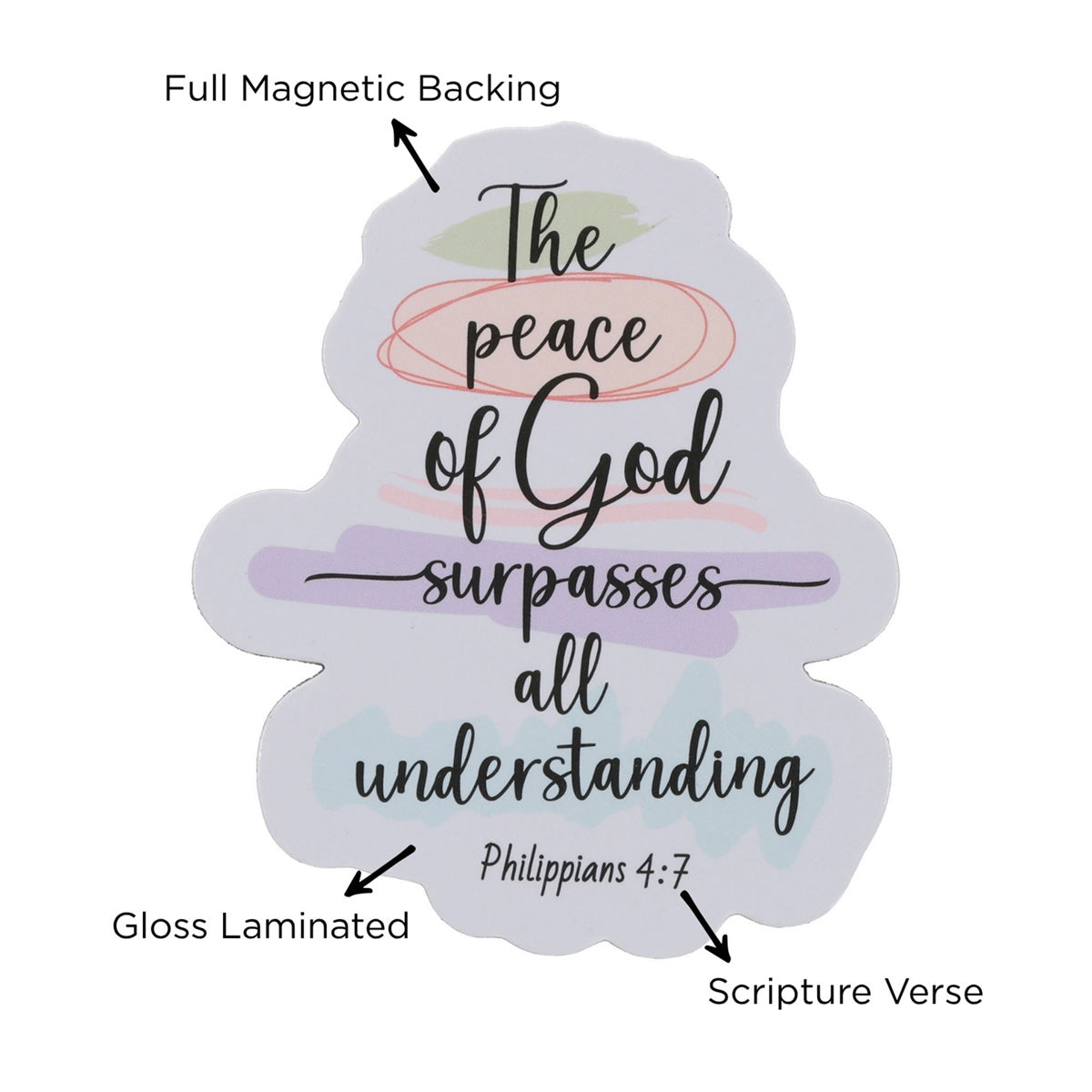The Peace of God Magnet with a Message
