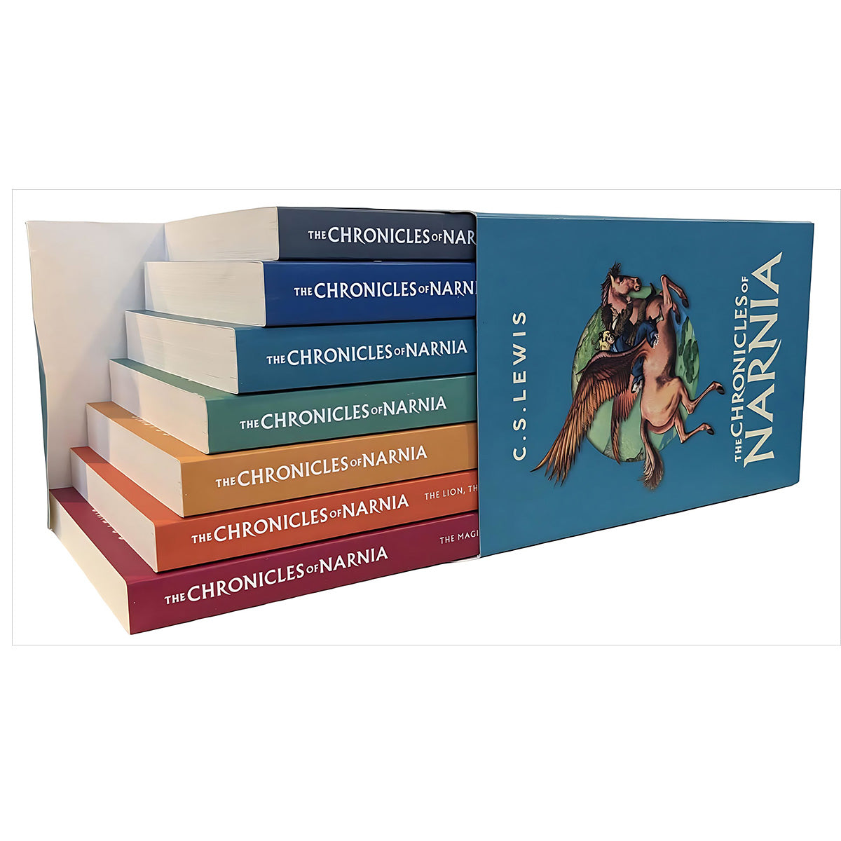 The Chronicles of Narnia Boxed Set of 7 (Paperback)