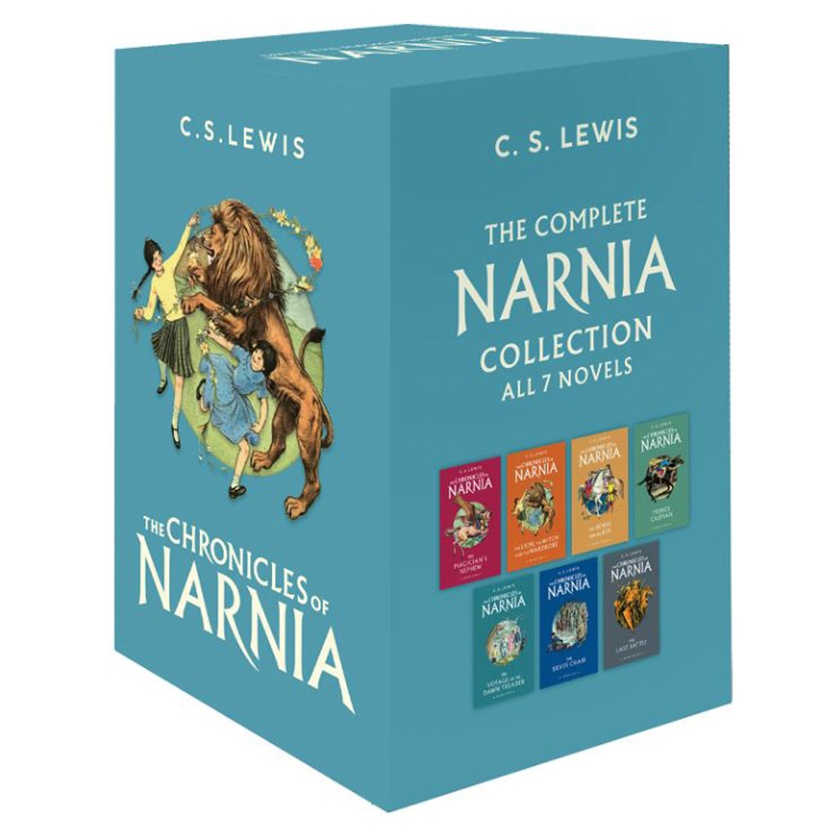 The Chronicles of Narnia Boxed Set of 7 (Paperback)