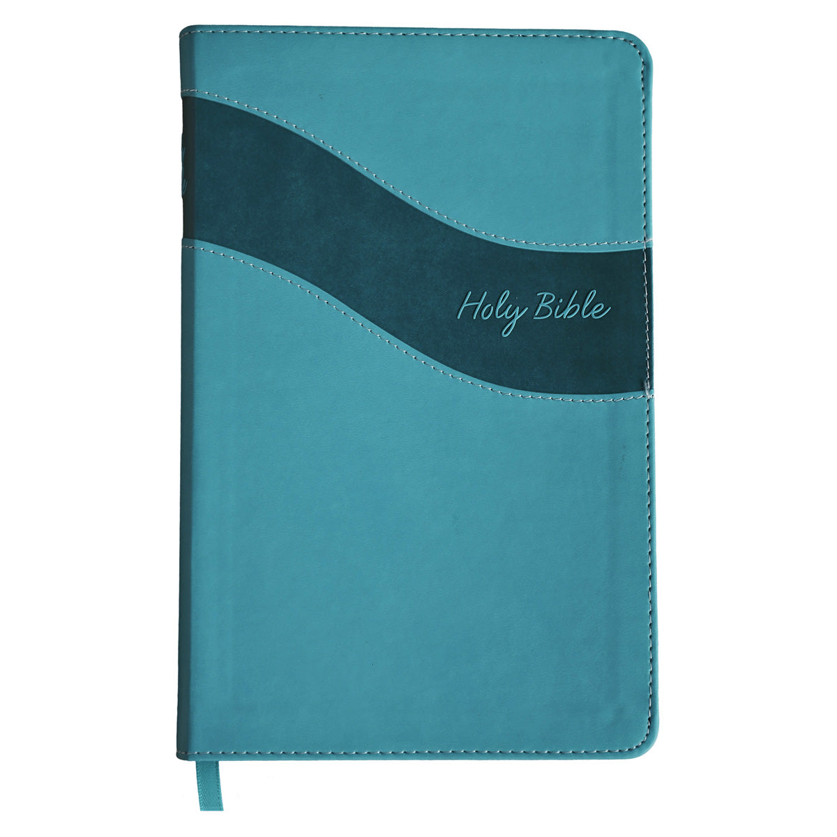 NIV Teal Imitation Leather Premium Gift Bible Red Letter Comfort Print