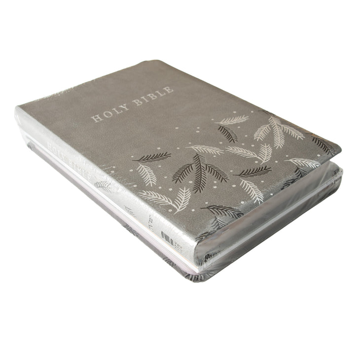 NIV Thinline & Journal Pack Large Comfort Print Grey (Imitation Leather)