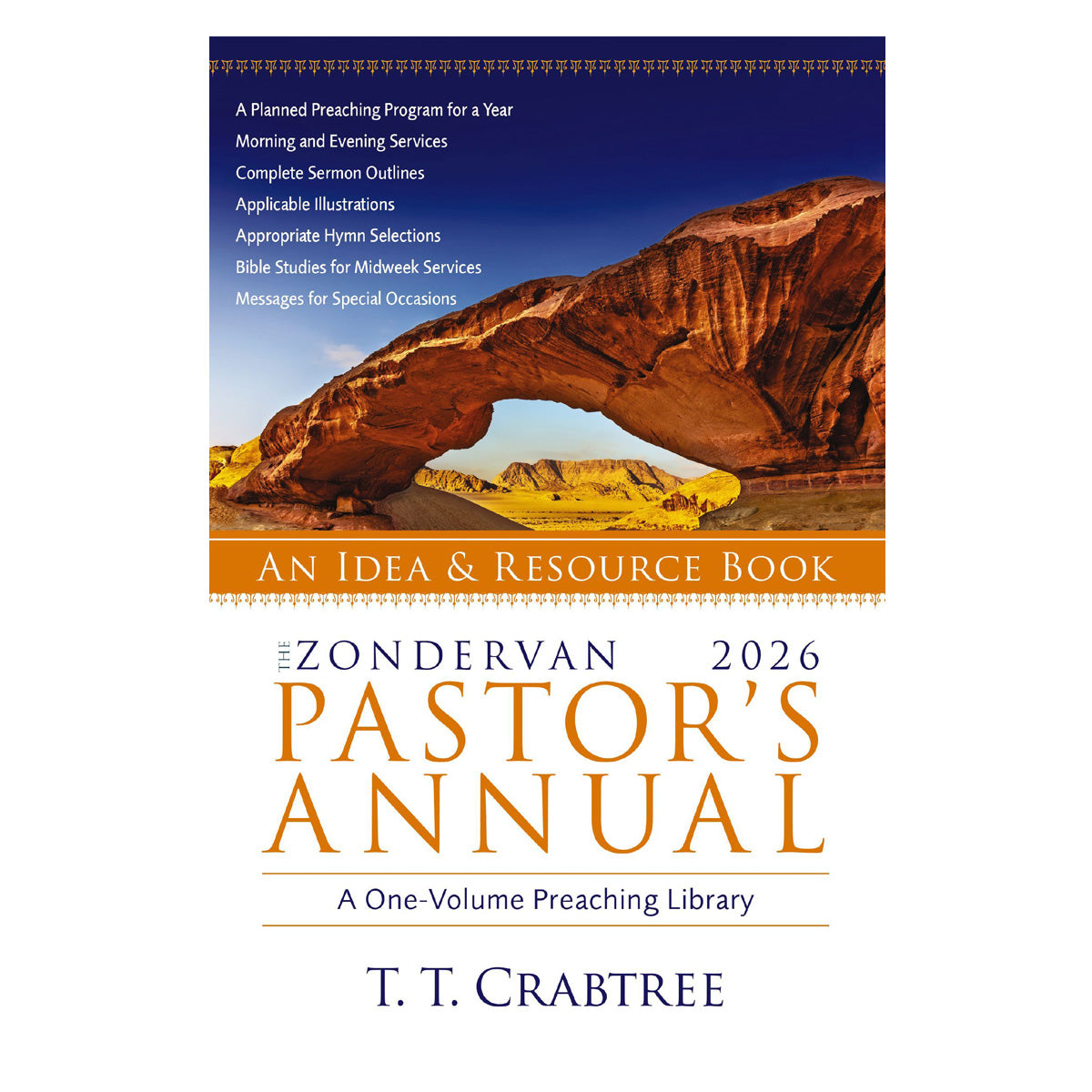 The Zondervan 2026 Pastor's Annual: An Idea and Resource Book (Paperback)