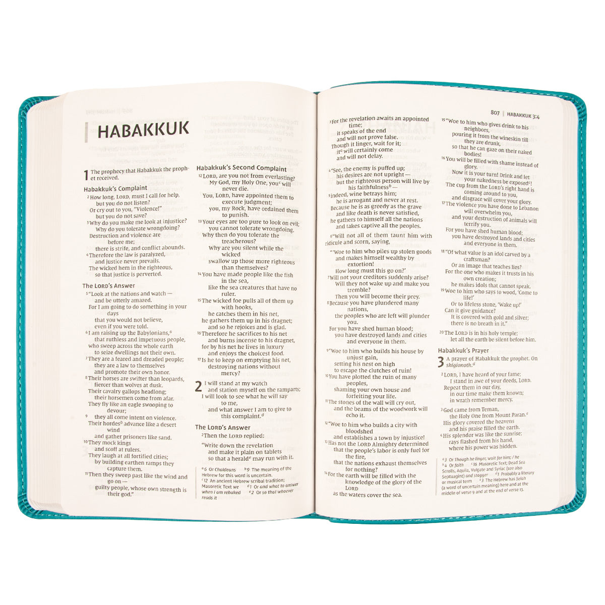 NIV Faux Leather Value Thinline Bible Teal Comfort Print