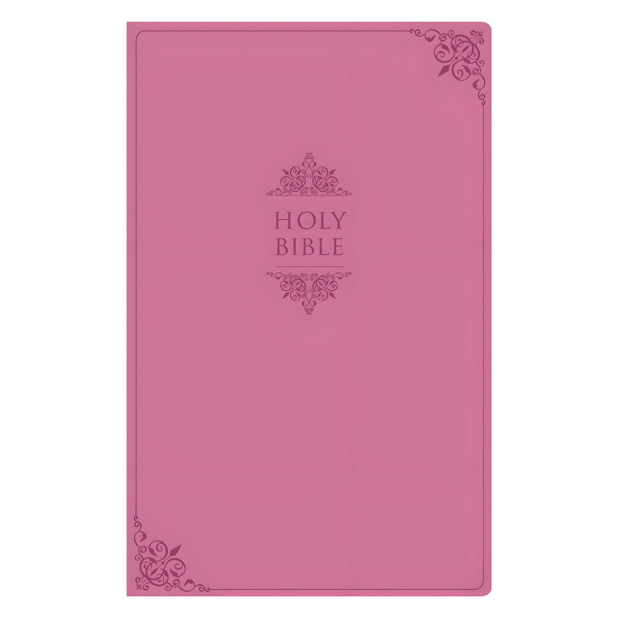 NIV Value Thinline Bible Large Print Pink (Comfort Print)(Imitation Leather)