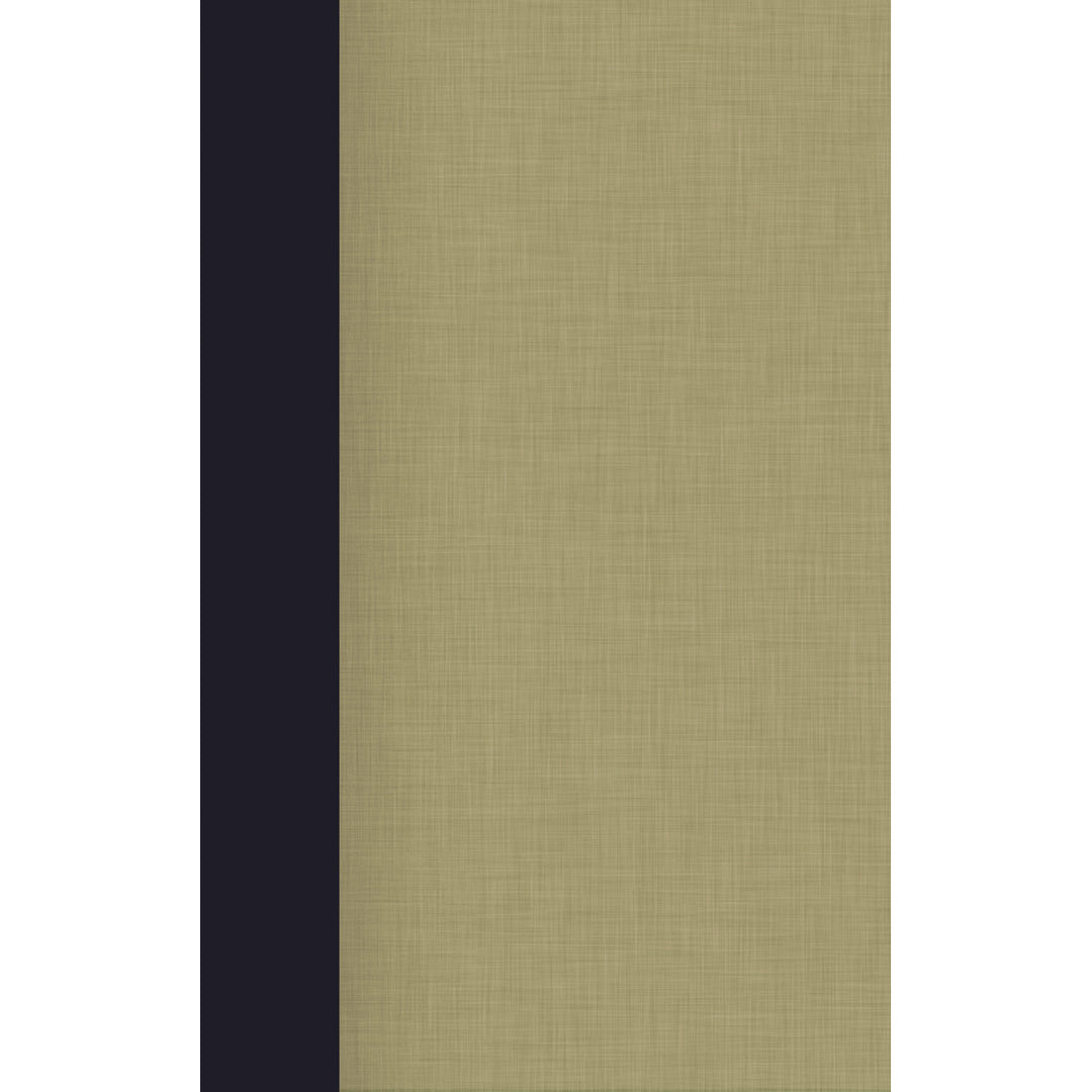 NIV Thinline Ref Cloth Over Board Red Letter Blue / Tan (Comfort Print)(Hardcover)