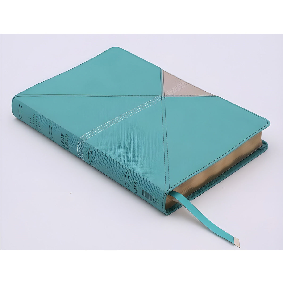 NASB Teal Imitation Leather 1995 Ed Thinline Bible Red Letter Comfort Print