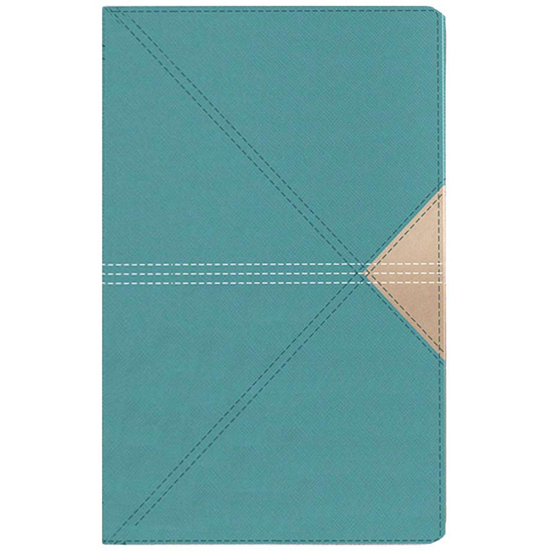 NASB Thinline Bible GP (1995) Red Letter Teal (Comfort Print)(Imitation Leather)