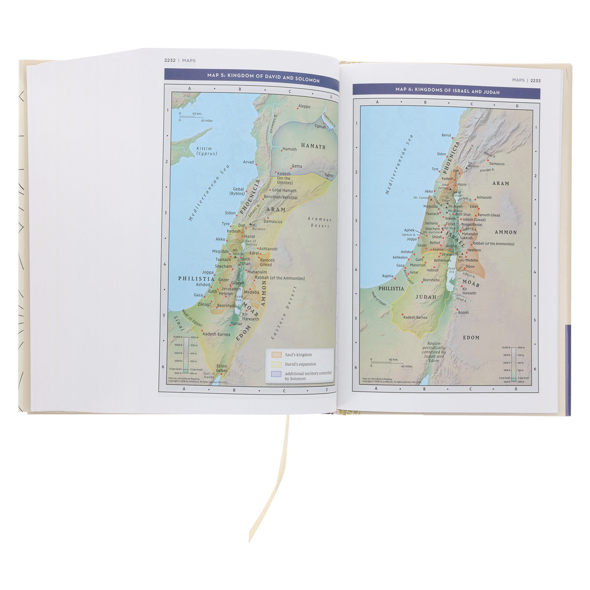 NIV Multi-Cream Hardcover Application Bible Red Letter Comfort Print