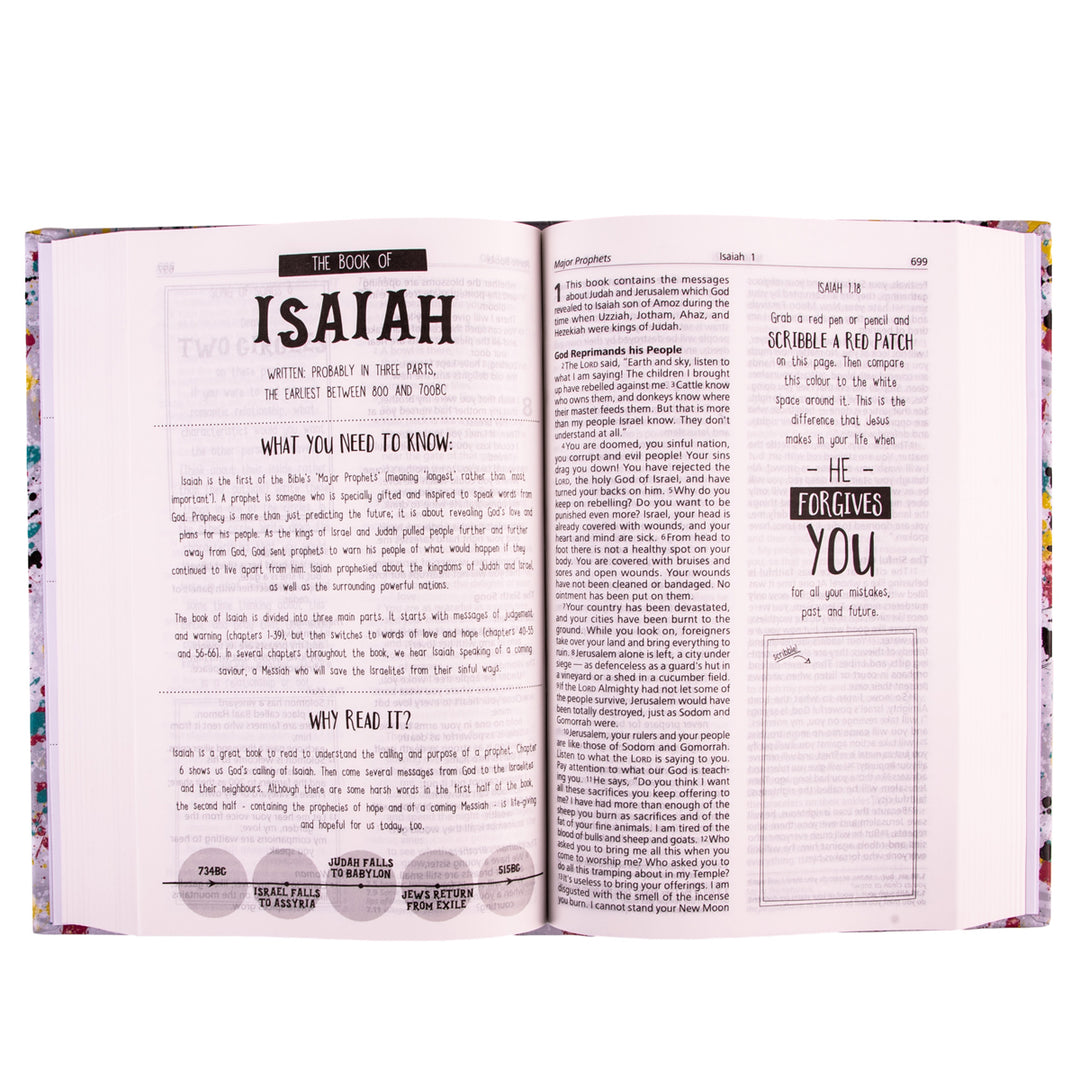 GNT Full Color Hardcover Interactive Youth Edition Bible