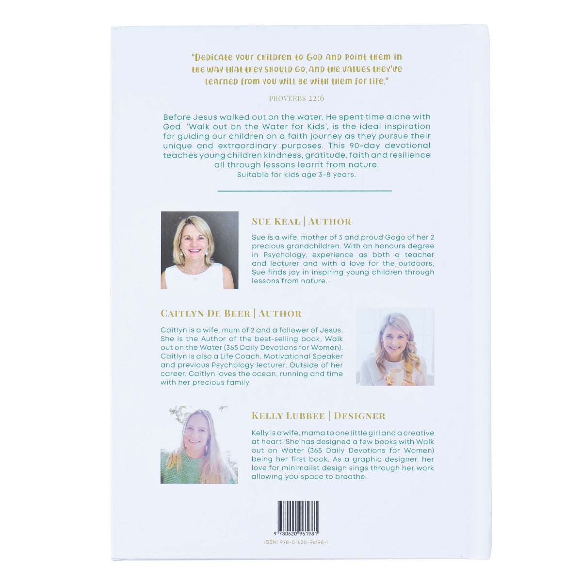 Walk Out On The Water For Kids (Hardcover)