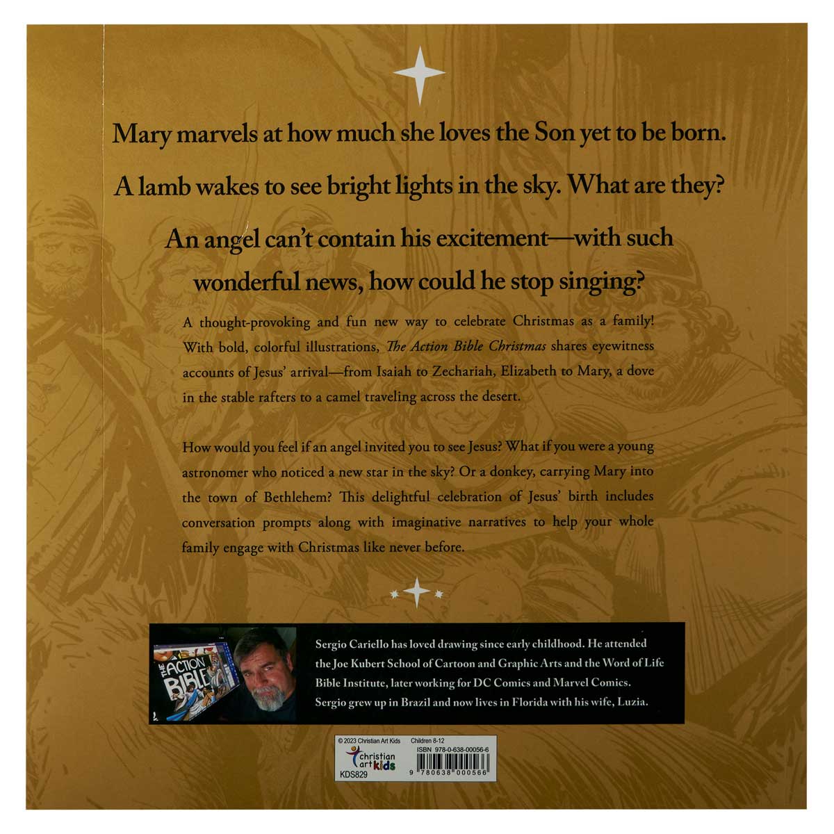 The Action Bible Christmas: 25 Stories About Jesus' Arrival (Paperback)