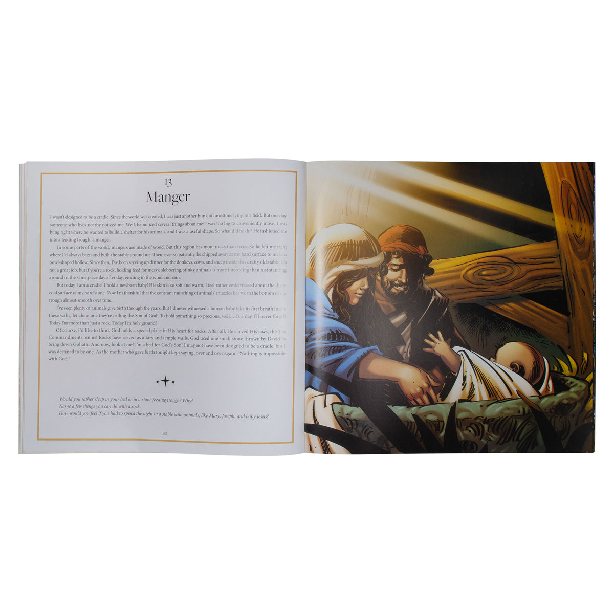 The Action Bible Christmas: 25 Stories About Jesus' Arrival (Paperback)