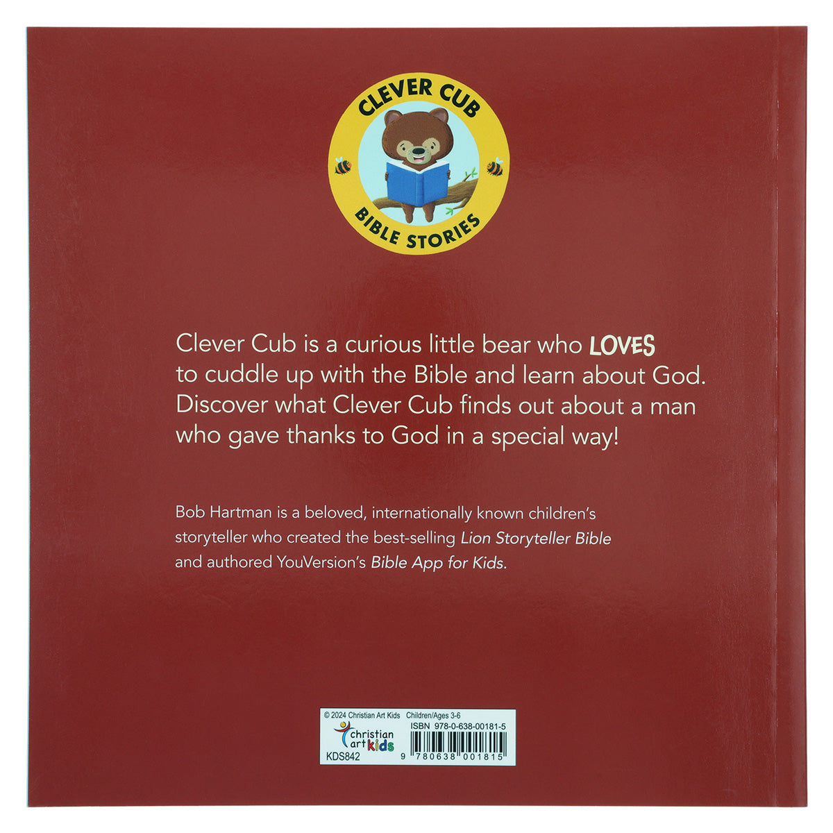 Clever Cub Gives Thanks to God (Paperback)