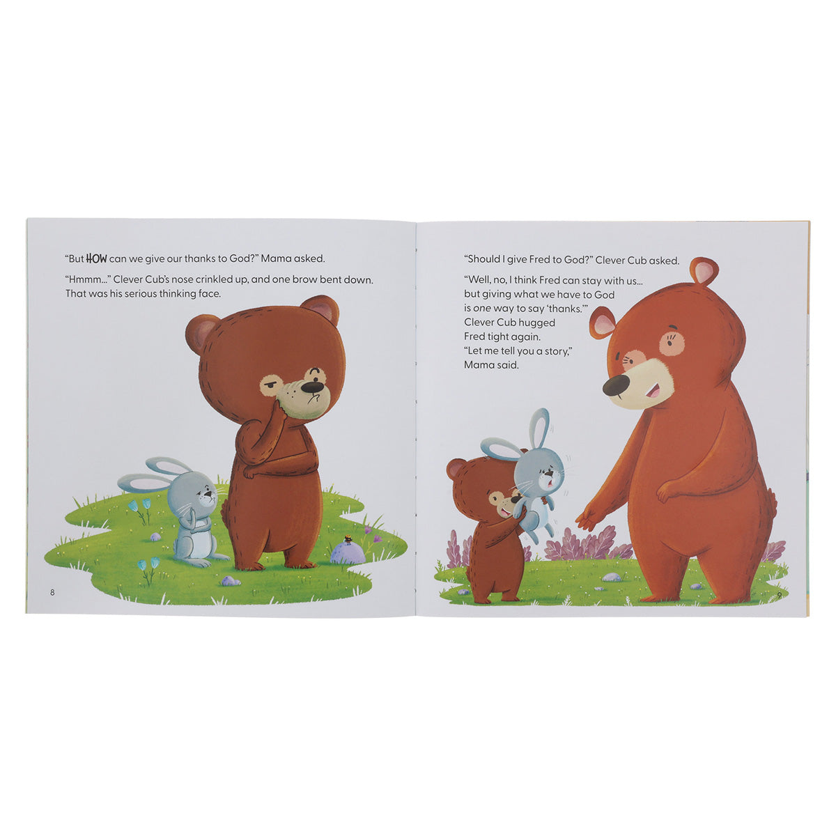 Clever Cub Gives Thanks to God (Paperback)