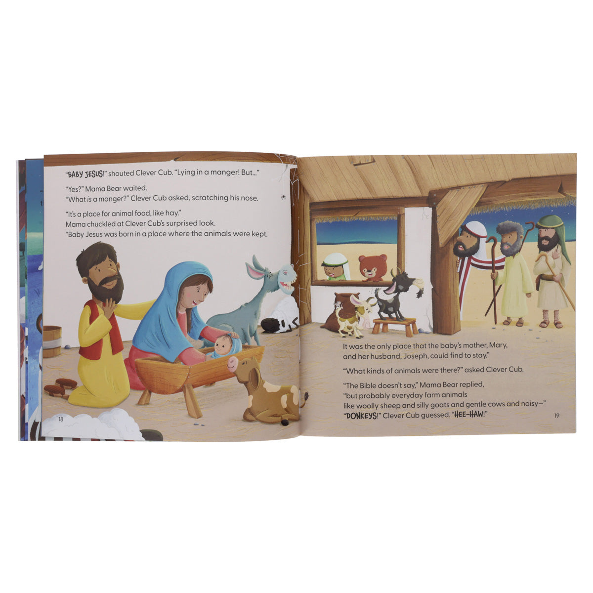 Clever Cub Welcomes Baby Jesus (Paperback)