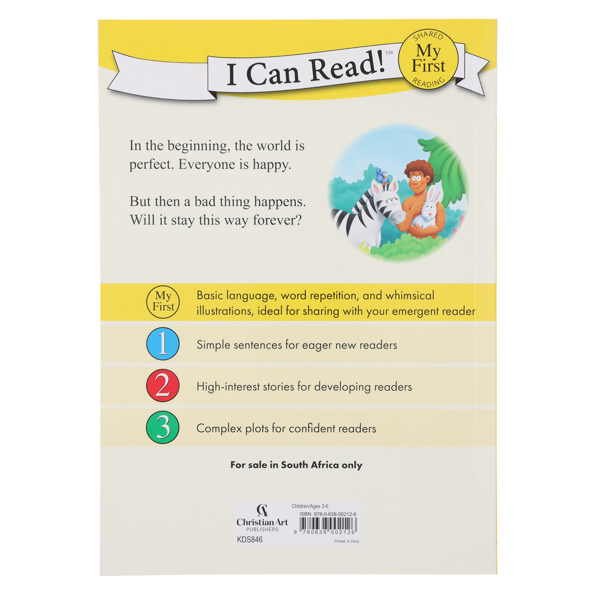 Adam and Eve in the Garden - I Can Read! (Paperback)