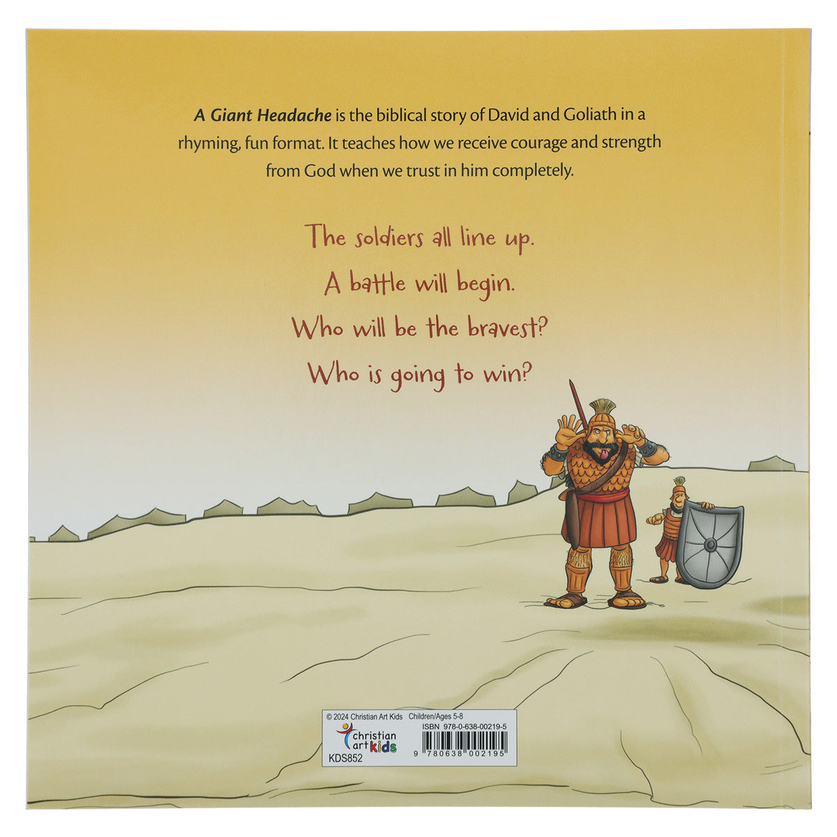 A Giant Headache: The Story of David and Goliath (Paperback)