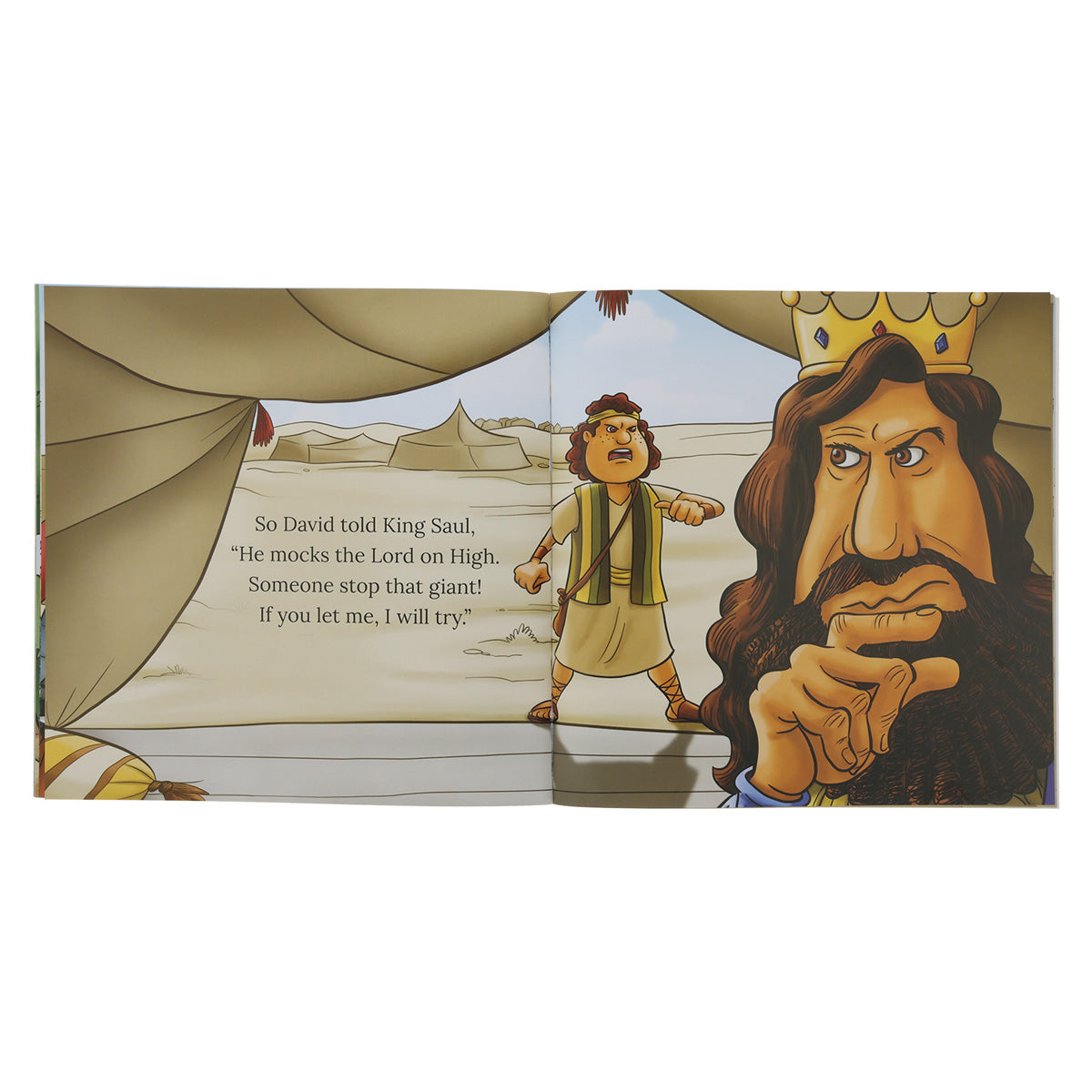 A Giant Headache: The Story of David and Goliath (Paperback)