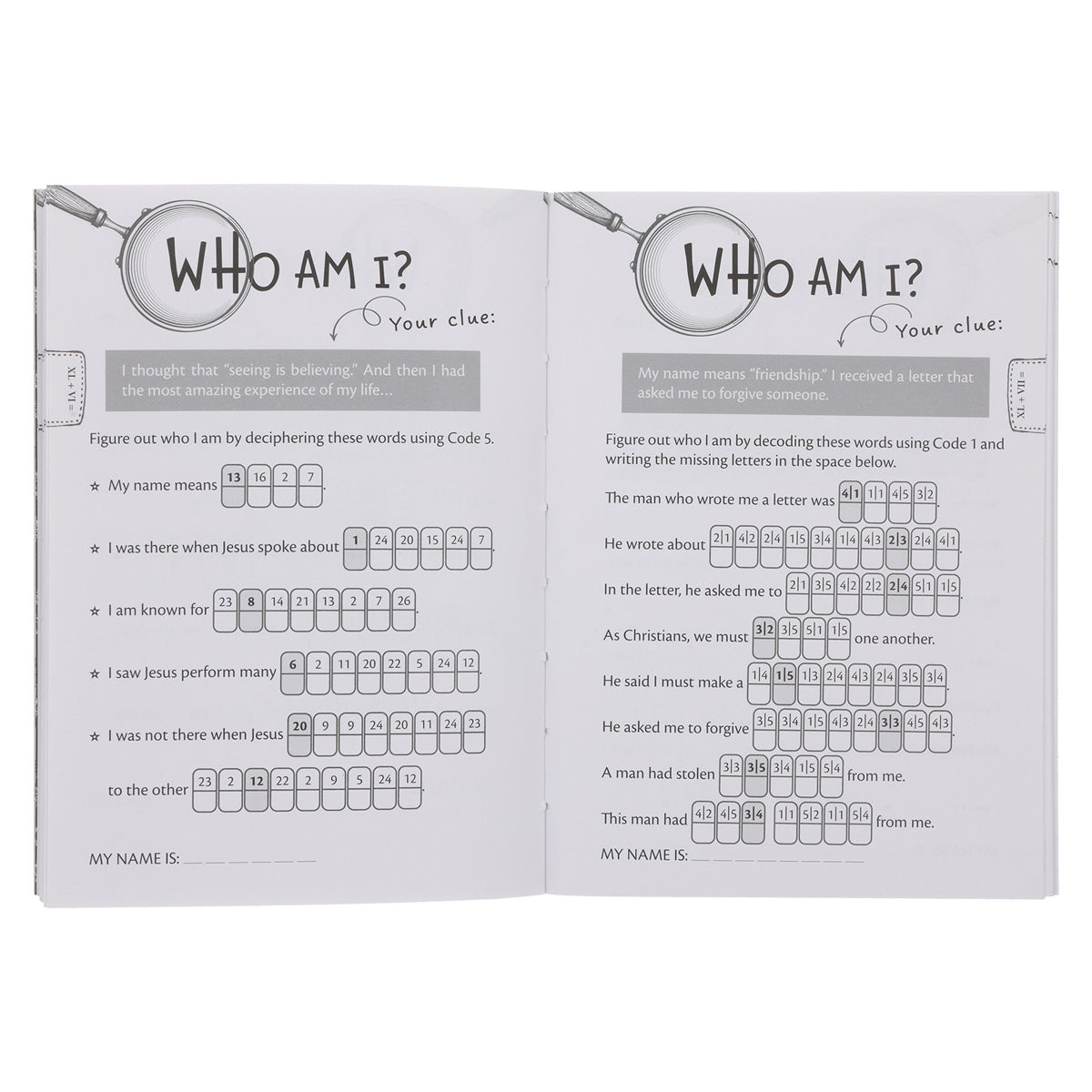 Who Am I? Activity Book (Paperback)